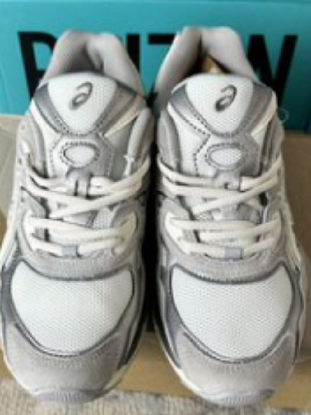 ASICS GEL-1130 Running Shoes White Silver